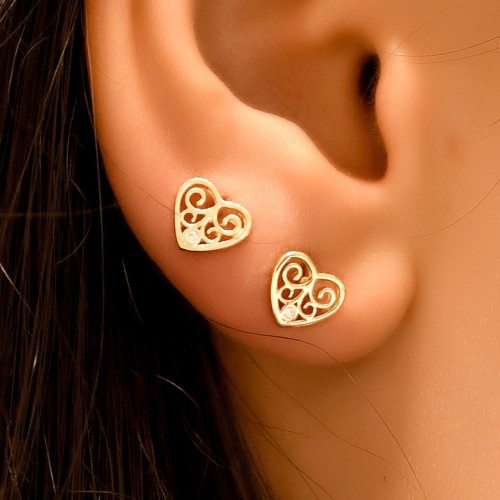 KALP KÜPE 14 AYAR A057156 KALP KÜPE 14 AYAR A057156