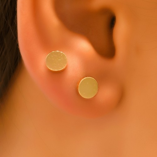 YUVARLAK KÜPE 14 AYAR A057160 YUVARLAK KÜPE 14 AYAR A057160