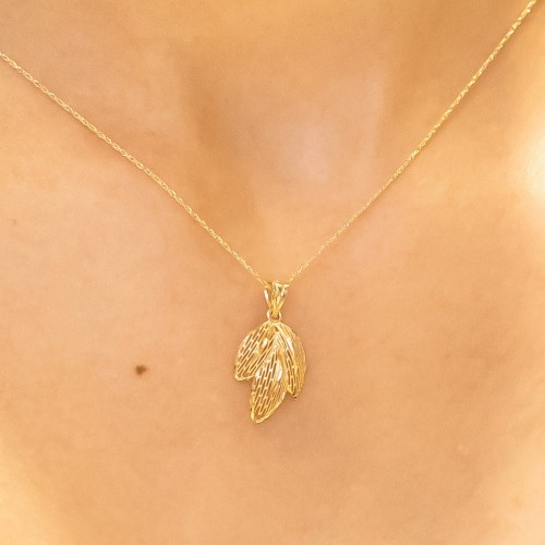 YAPRAK KOLYE 14 AYAR A061136 YAPRAK KOLYE 14 AYAR A061136