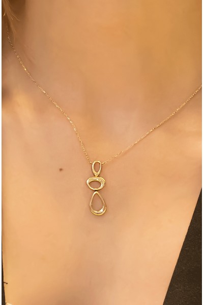 TASARIM KOLYE 14 AYAR AT00285 TASARIM KOLYE 14 AYAR AT00285