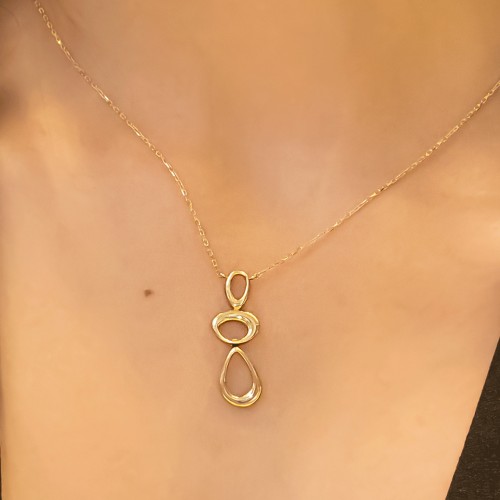 TASARIM KOLYE 14 AYAR AT00285 TASARIM KOLYE 14 AYAR AT00285