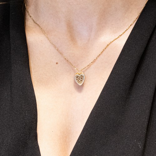 KALP KOLYE 14 AYAR ATS7537