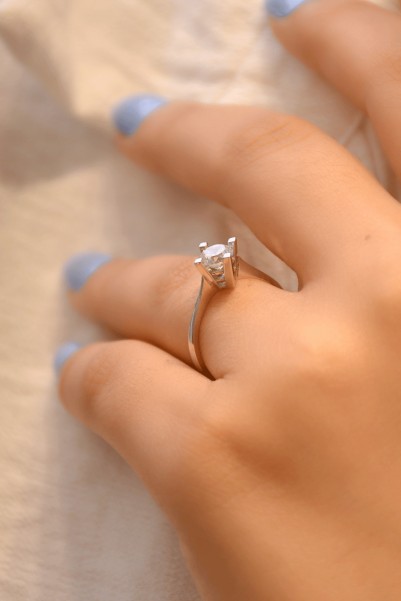 TEKTAŞ YÜZÜK 14 AYAR A026881