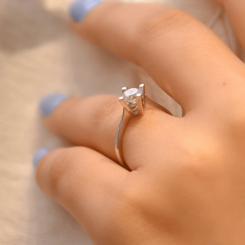 TEKTAŞ YÜZÜK 14 AYAR A026881