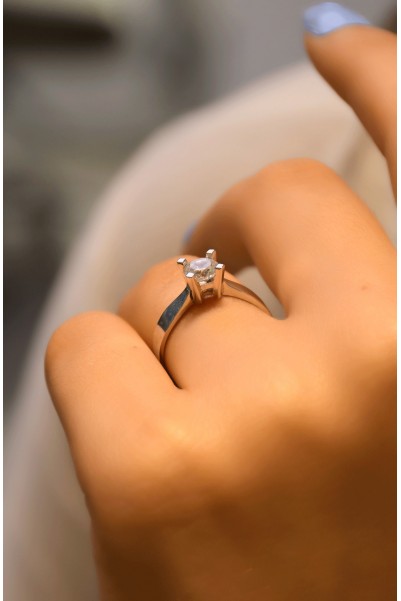 TEKTAŞ YÜZÜK 14 AYAR A033982