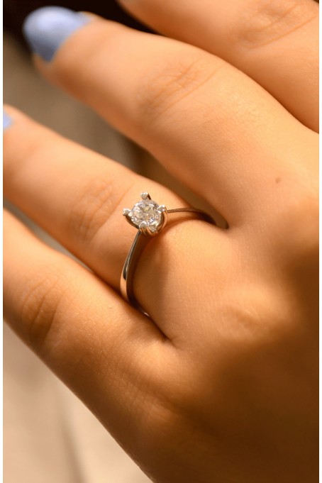 TEKTAŞ YÜZÜK 14 AYAR A034318