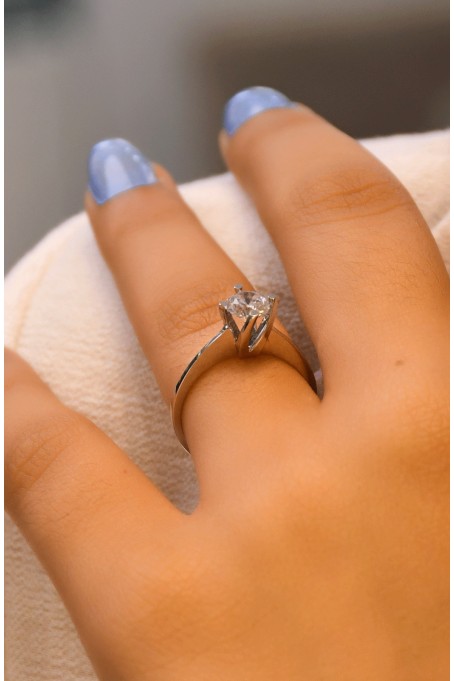 TEKTAŞ YÜZÜK 14 AYAR AT01900