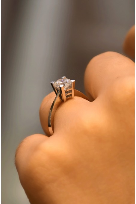 TEKTAŞ YÜZÜK 14 AYAR ATS7913