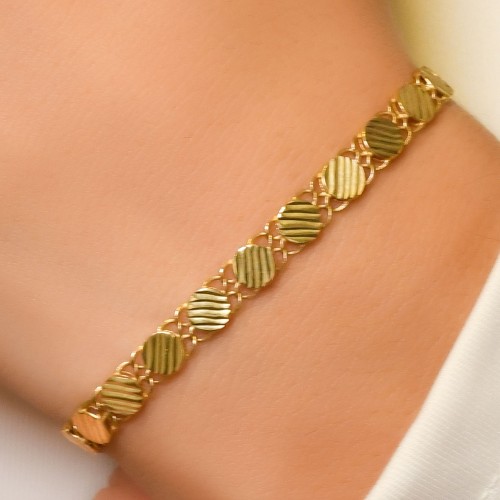 TASARIM BİLEKLİK 14 AYAR A058720 TASARIM BİLEKLİK 14 AYAR A058720