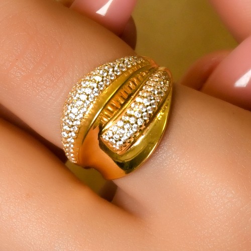 TAŞLI TASARIM YÜZÜK 22 AYAR A026010 TAŞLI TASARIM YÜZÜK 22 AYAR A026010