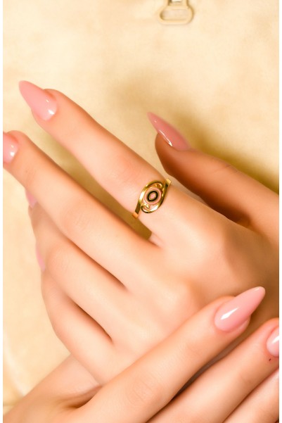 MİNELİ TASARIM YÜZÜK 22 AYAR A049536