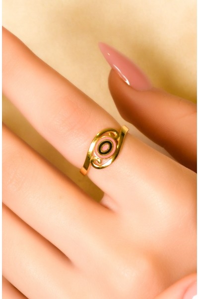 MİNELİ TASARIM YÜZÜK 22 AYAR A049536