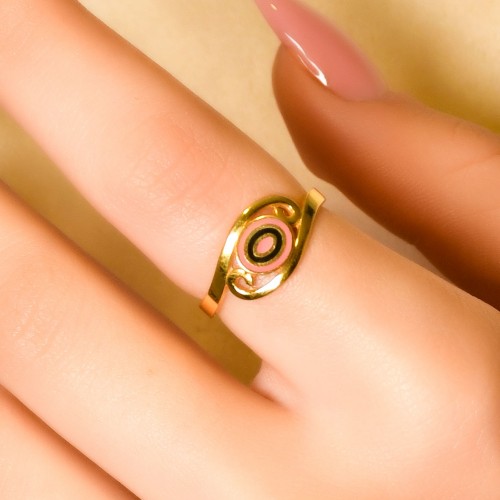 MİNELİ TASARIM YÜZÜK 22 AYAR A049536