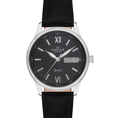 SİYAH DERİ KADIN KOL SAATİ NC31-39B155-ABL1 SİYAH DERİ KADIN KOL SAATİ NC31-39B155-ABL1