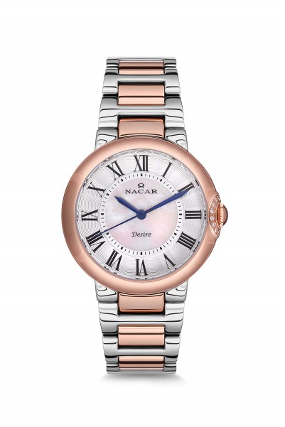 NACAR ÇELİK - PEMBE METAL KADIN KOL SAATİ NC33-396722-EWMS NACAR ÇELİK - PEMBE METAL KADIN KOL SAATİ NC33-396722-EWMS