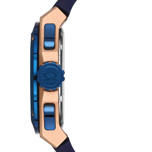 NACAR MAVİ SİLİKON ERKEK KOL SAATİ NC08-2921132-RLS3