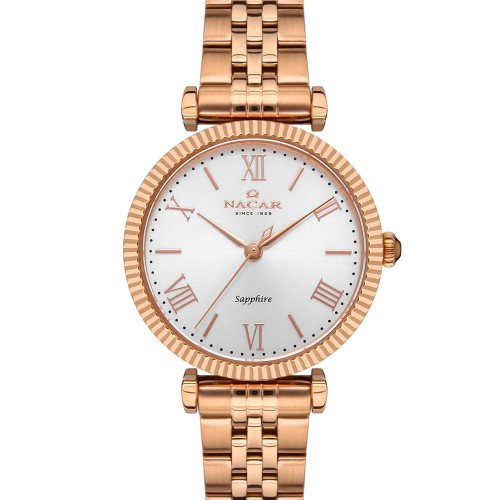 PEMBE METAL BAND KADIN KOL SAATİ NC34-39B553-RSM PEMBE METAL BAND KADIN KOL SAATİ NC34-39B553-RSM