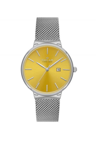 NACAR ÇELİK HASIR BAND KADIN KOL SAATİ NC34-390431-AOSM NACAR ÇELİK HASIR BAND KADIN KOL SAATİ NC34-390431-AOSM