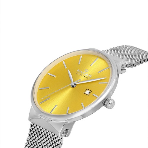 NACAR ÇELİK HASIR BAND KADIN KOL SAATİ NC34-390431-AOSM NACAR ÇELİK HASIR BAND KADIN KOL SAATİ NC34-390431-AOSM