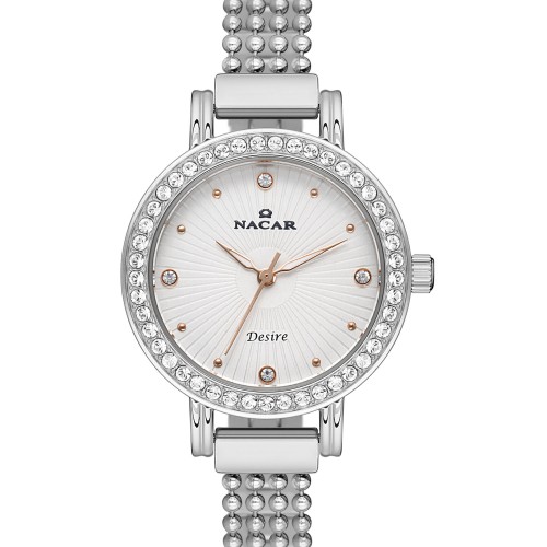 NACAR ÇELİK METAL BAND KADIN KOL SAATİ NC10-3931019-ASMS NACAR ÇELİK METAL BAND KADIN KOL SAATİ NC10-3931019-ASMS
