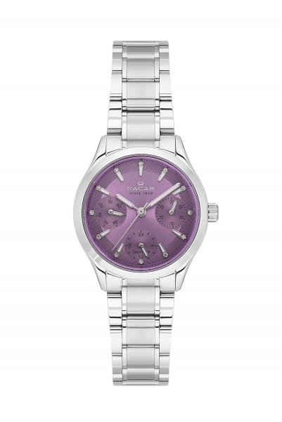 NACAR ÇELİK METAL BAND KADIN KOL SAATİ NC33-398316-APM