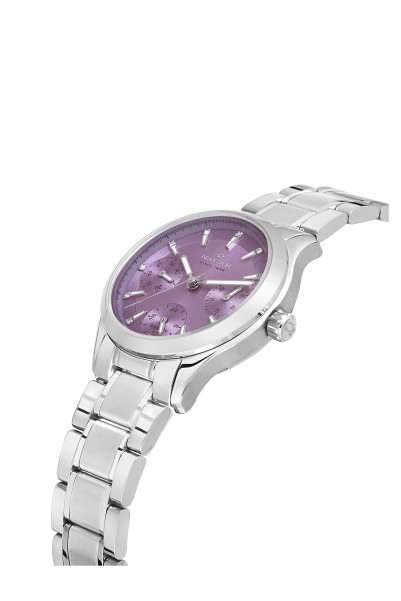 NACAR ÇELİK METAL BAND KADIN KOL SAATİ NC33-398316-APM