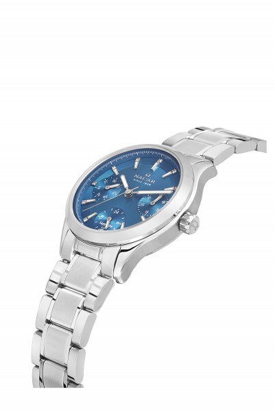 NACAR ÇELİK METAL BAND KADIN KOL SAATİ NC33-398316-ALM