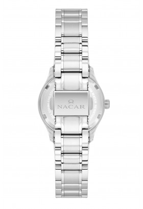 NACAR ÇELİK METAL BAND KADIN KOL SAATİ NC33-398316-ALM
