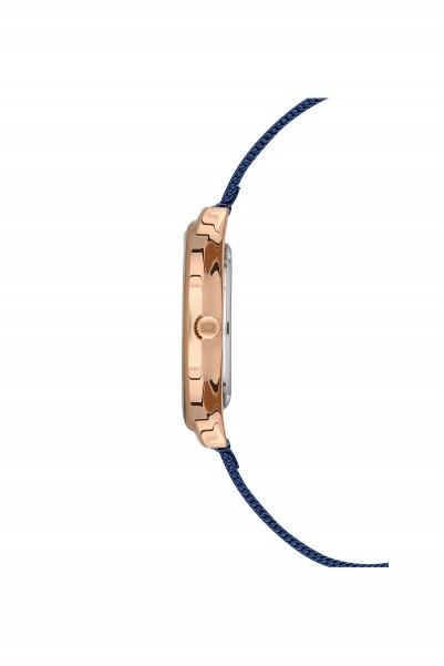 NACAR MAVİ HASIR BAND KADIN KOL SAATİ NC17-3920549-RLM