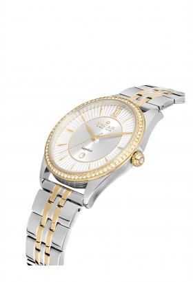 NACAR ÇELİK - SARI METAL BAND KADIN KOL SAATİ NC34-39B677-CSMS NACAR ÇELİK - SARI METAL BAND KADIN KOL SAATİ NC34-39B677-CSMS