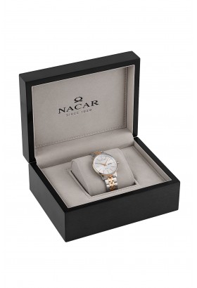 NACAR ÇELİK - PEMBE METAL BAND ERKEK KOL SAATİ NC34-29B685-ESRM NACAR ÇELİK - PEMBE METAL BAND ERKEK KOL SAATİ NC34-29B685-ESRM