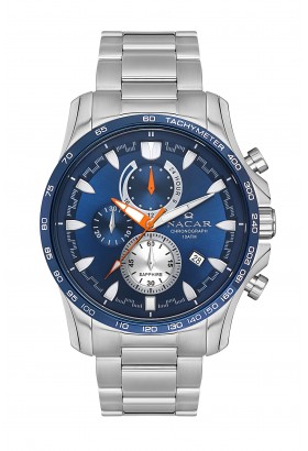 NACAR ÇELİK METAL BAND ERKEK KOL SAATİ NC34-290023-ALM NACAR ÇELİK METAL BAND ERKEK KOL SAATİ NC34-290023-ALM