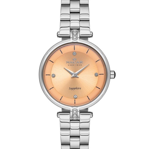 NACAR ÇELİK METAL BAND KADIN KOL SAATİ NC34-39C714-ARMS NACAR ÇELİK METAL BAND KADIN KOL SAATİ NC34-39C714-ARMS