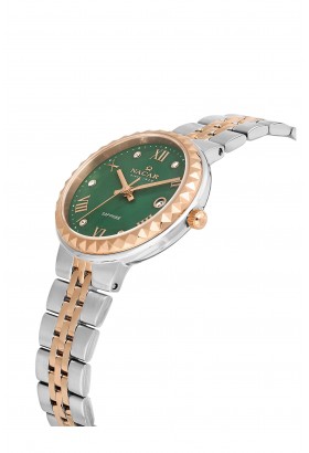 NACAR ÇELİK - PEMBE METAL BAND KADIN KOL SAATİ NC34-39B716-ENMS