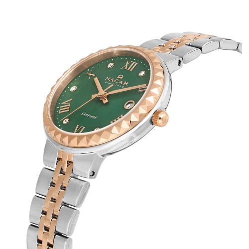 NACAR ÇELİK - PEMBE METAL BAND KADIN KOL SAATİ NC34-39B716-ENMS NACAR ÇELİK - PEMBE METAL BAND KADIN KOL SAATİ NC34-39B716-ENMS