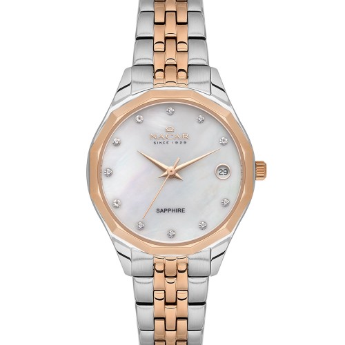 NACAR ÇELİK - PEMBE METAL BAND KADIN KOL SAATİ NC34-39B715-ESMS NACAR ÇELİK - PEMBE METAL BAND KADIN KOL SAATİ NC34-39B715-ESMS