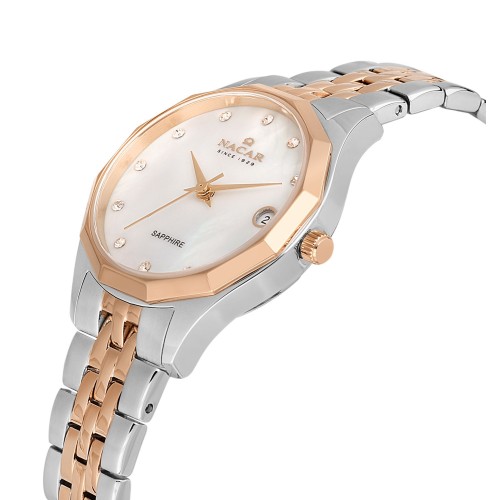 NACAR ÇELİK - PEMBE METAL BAND KADIN KOL SAATİ NC34-39B715-ESMS NACAR ÇELİK - PEMBE METAL BAND KADIN KOL SAATİ NC34-39B715-ESMS