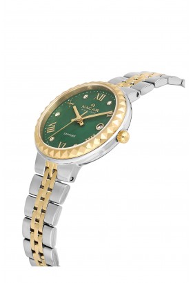 NACAR ÇELİK - SARI METAL BAND KADIN KOL SAATİ NC34-39B716-CNMS