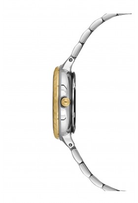 NACAR ÇELİK - SARI METAL BAND KADIN KOL SAATİ NC34-39B716-CSMS