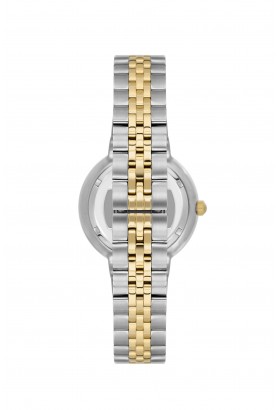 NACAR ÇELİK - SARI METAL BAND KADIN KOL SAATİ NC34-39B716-CSMS