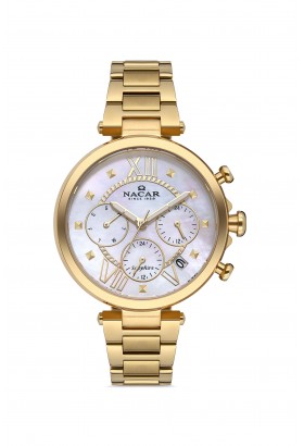 SARI METAL KADIN KOL SAATİ NC38-396296-DWM SARI METAL KADIN KOL SAATİ NC38-396296-DWM