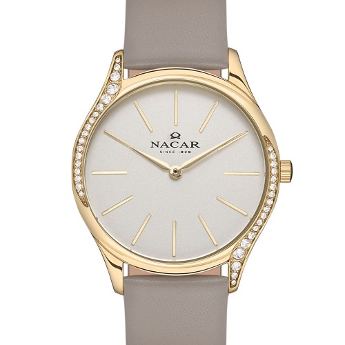 NACAR BEJ DERİ KADIN KOL SAATİ NC36-392021-DSL7 NACAR BEJ DERİ KADIN KOL SAATİ NC36-392021-DSL7