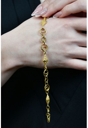 MODERN TARZ BİLEKLİK 22 AYAR A038140 MODERN TARZ BİLEKLİK 22 AYAR A038140